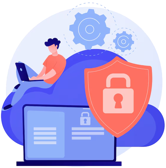 Illustration Cyber Sécurité Illustration Cyber Sécurité